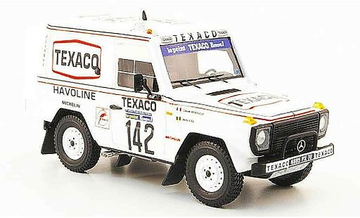 Mercedes Classe G Base 1/43 Spark GE No.142 Texaco winnaar Paris Dakar modelauto
