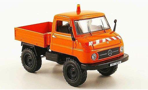 Mercedes Unimog 406-425 1/43 Norev U411 laadbak Kommunal modelauto