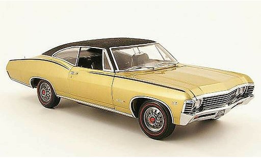 Chevrolet Impala SS 1/18 Ertl 1967 or/zwart modelauto