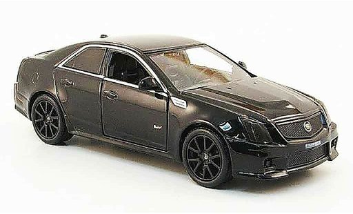 Cadillac CTS special edition 1/43 Luxury Die Cast V zwart Blackout 2009 modelauto