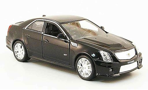 Cadillac CTS V 1/43 Luxury Die Cast zwart 2009 modelauto