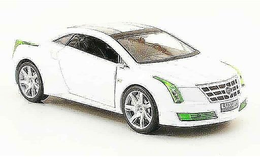 Cadillac Converj special edition 1/43 Luxury Die Cast Concept wit Green 2009 modelauto