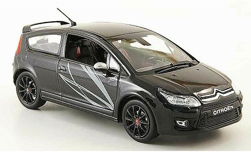 Citroen C4 special edition 1/43 Norev by loeb zwart 2009 modelauto