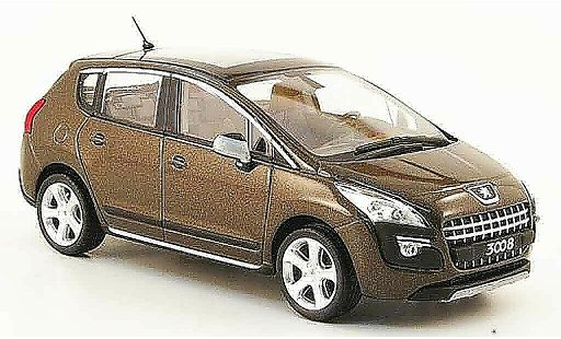 Peugeot 3008 Base 1/43 Norev bruin 2009 modelauto