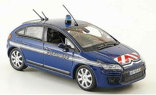 Citroen C4 police 1/43 Norev gendarmerie politie 2008 modelauto