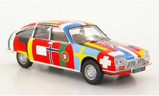 Citroen GS Berline 1/43 IXO Voiture sans Frontieres 1971 modelauto