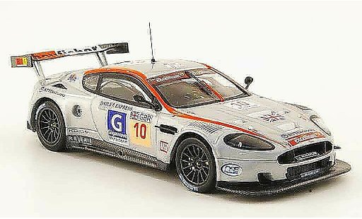 Aston Martin DBR9 gt1 1/43 IXO no.10 daily express 24h spa 2008 modelauto