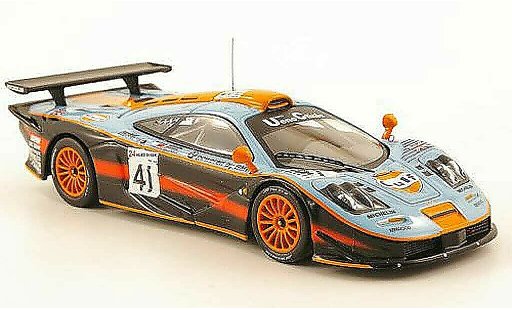 McLaren F1 GTR GTR 1/43 IXO No.41 Gulf 24h Le Mans 1997 modelauto