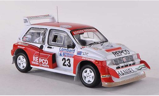 MG Metro 6R4 1/43 IXO No.23 Repco Rally Grande-Bretagne 1986 Teesdale/Horne modelauto
