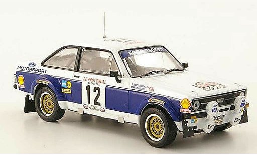 Ford Escort RS 1800 1/43 IXO No.12 Rally Korsika 1977 modelauto