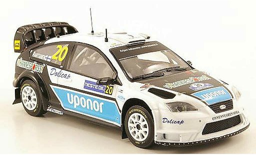 Ford Focus RS WRC 1/43 IXO No.20 Uponor Rally Finnland 2008 modelauto