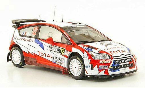 Citroen C4 WRC 2009 1/43 IXO No.12 Total Rally Griechenland modelauto