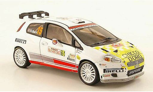 Fiat Grande Punto S2000 1/43 IXO No.15 Chicco D'Oro Rally Monte Carlo 2009 modelauto