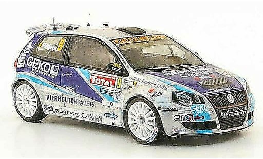 Volkswagen Polo Base 1/43 IXO S2000 No.9 Geko IRC Rally Ypres 2009 modelauto