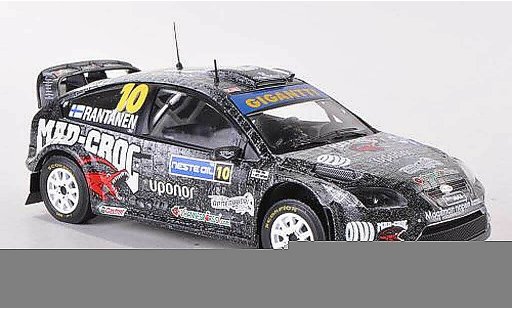 Ford Focus RS WRC 1/43 IXO 08 No.10 Gigantii Rally Finnland 2009 M.Rantanen/M.Lukka modelauto