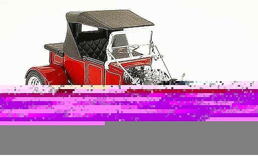Ford Hot Rod 1923 1/18 Yat Ming t-bucket rood gesloten modelauto