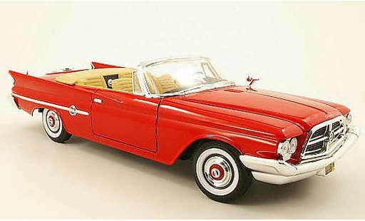 Chrysler 300F Convertible 1/18 Yat Ming cabriolet rood 1960 modelauto