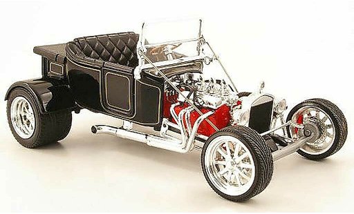 Ford Hot Rod 1923 1/18 Yat Ming t-bucket zwart modelauto