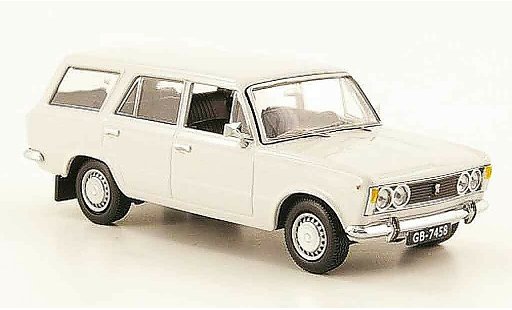 Fiat 125 Polski 125P 1/43 IST Models P Stationwagen grijs 1973 modelauto