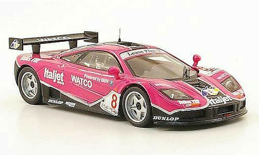 McLaren F1 GTR GTR 1/43 IXO No.8 Italjet BPR Silverstone 1996 modelauto