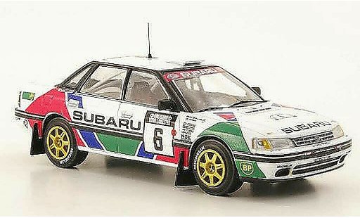 Subaru Legacy RS 1992 1/43 IXO No.6 Vatanen/Berglund Rally Finnland modelauto