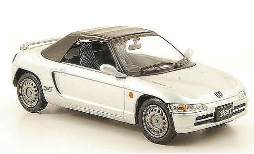 Honda Beat Base 1/43 J Collection grijs gesloten RHD 1991 modelauto