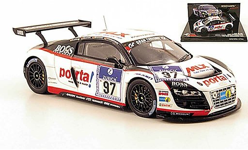 Audi R8 lms 1/43 Minichamps No.97 Team Phonix 24h Nurburgring 2010 modelauto