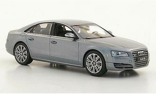 Audi A8 berline 1/43 Kyosho (D4) grijs modelauto