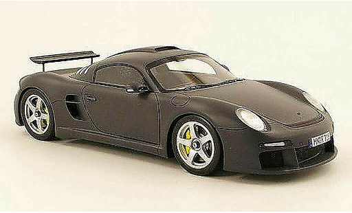 Porsche 911 RUF 1/18 Spark Porsche 997 ctr3 grijs 2009 modelauto
