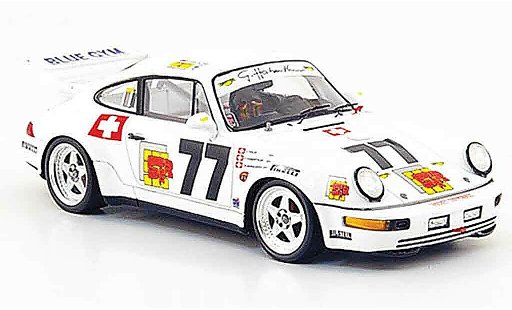 Porsche 911 RSR 1/43 Spark 964 Carrera No.77 24h Le Mans 1 modelauto
