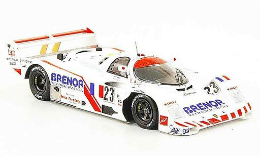 Porsche 962 1983 1/43 Spark No.23 Brenor 24h Le Mans modelauto