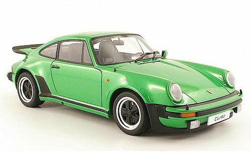 Porsche 911 Turbo 1/18 Autoart 3.0 groen 1975 modelauto
