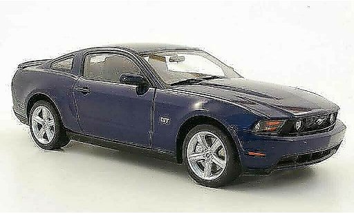 Ford Mustang GT 1/18 Autoart blauw 2010 modelauto