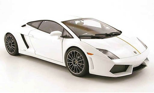 Lamborghini Gallardo LP550-2 1/18 Autoart balboni wit 2009 modelauto