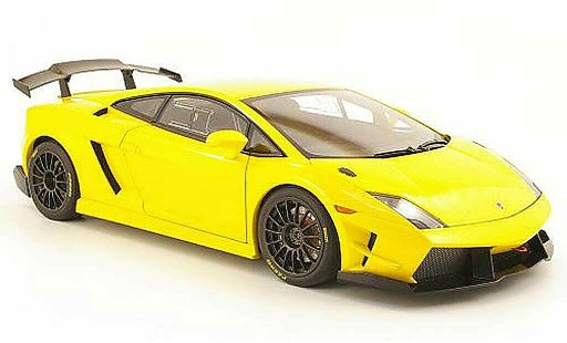 Lamborghini Gallardo LP560-4 LP560-4 1/18 Autoart super trofeo geel 2009 modelauto