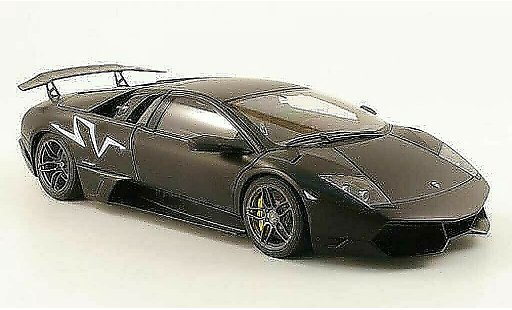 Lamborghini Murcielago LP670 1/18 Autoart 4 SV mat zwart 2009 modelauto