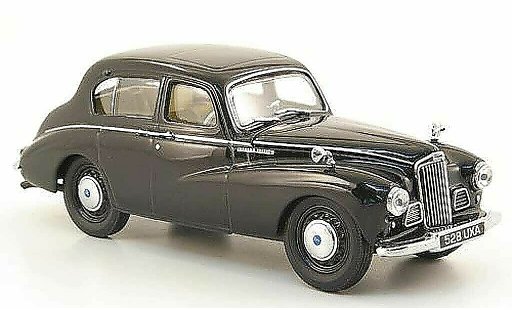 Sunbeam 90 Base 1/43 Oxford Talbot MkIIa zwart modelauto