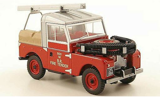 Land Rover 88 Base 1/43 Oxford British Rail pompier modelauto
