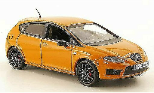 Seat Leon Cupra 1/43 Hachette R oranje modelauto