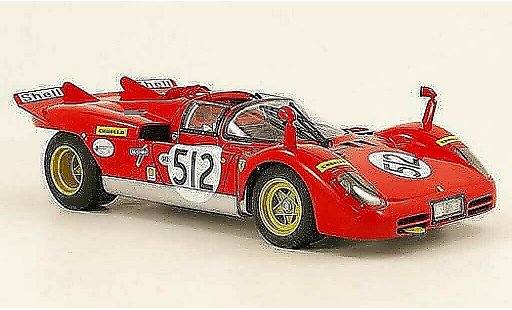 Ferrari 512 S 1/18 Hot Wheels no. besitzer nick mason (roze floyd) modelauto