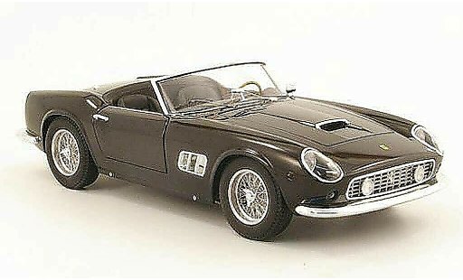 Ferrari 250 GT California 1/18 Hot Wheels Elite spider swb zwart modelauto