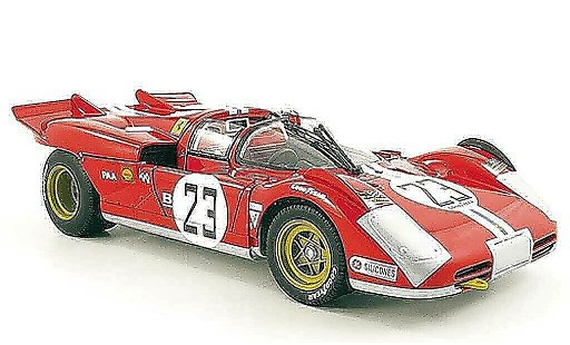Ferrari 512 S 1/18 Hot Wheels Elite no.23 n.a.r.t. bucknum/adamovicz 24h daytona 1971 modelauto