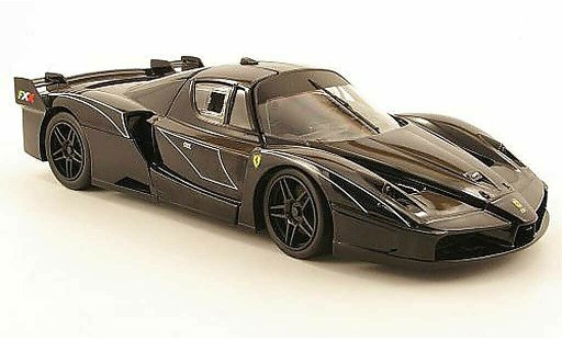 Ferrari Enzo FXX 1/18 Hot Wheels evoluzione frank mueller zwart modelauto