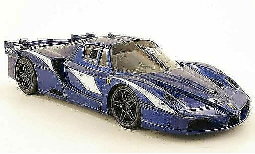 Ferrari Enzo FXX 1/18 Hot Wheels evoluzione blauw modelauto