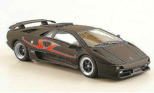 Lamborghini Diablo SV 1/43 Look Smart matzwart 1995 modelauto