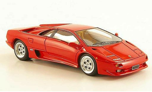 Lamborghini Diablo VT 1/43 Look Smart rood 1993 modelauto