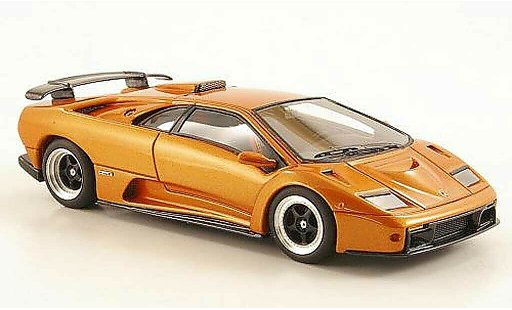 Lamborghini Diablo GT 1/43 Look Smart oranje Auto Salon Genf modelauto