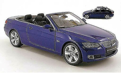 Bmw 335 cabriolet 1/18 Kyosho i (e93) blauw modelauto