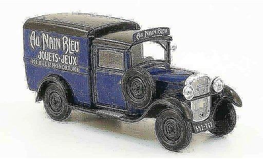 Peugeot 301 Fourgonnette 1/43 IXO bestelbusje au nain blauw modelauto