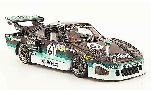 Porsche 935 1981 1/43 Spark K3 No.61 Wera 24h Le Mans modelauto